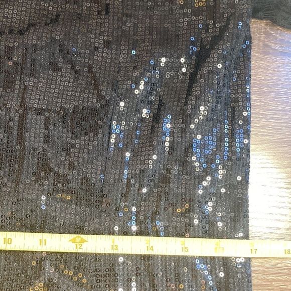 Womens Size 6 Cynthia Steffe Black Longsleeve Lace & Sequence Dress - Picture 5 of 10